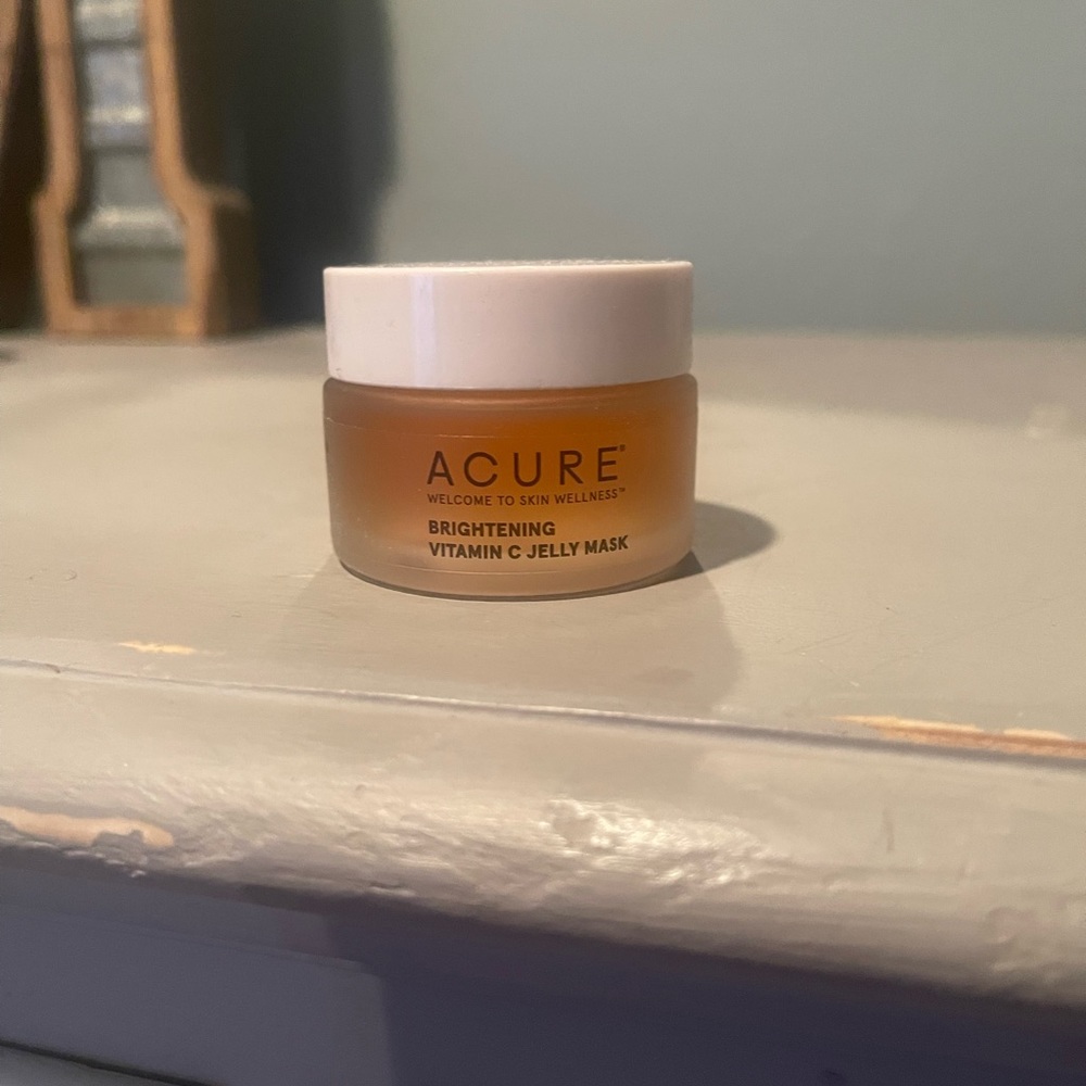 Acure Vitamin C jelly mask. Swatched only. No box.